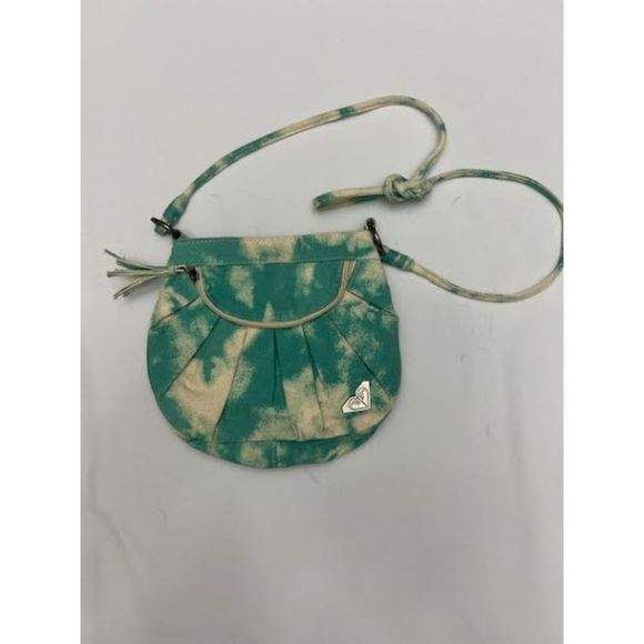 Roxy Crossbody Bag Tie Dye Teal/White - Picture 1 of 10